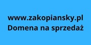 Domena internetowa - www.zakopiansky.pl
