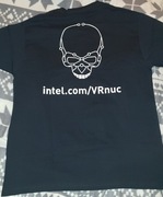 Koszulka gamingowa ESL intel.com/Vrnuc czarna L