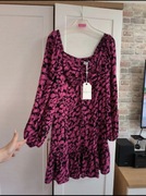 Sukienka Laurella – model Melissa Pink Blots rozmiar XL 42, nowa z metką, 