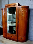 Ekskluzywny Komplet Art Deco Szafa Toaletka Para Szafek Palisander Francja 