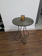 Stolik kawowy Vintage nowy metalowy