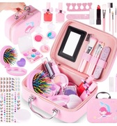 Zestaw kosmetyków,  kosmetyczka, dziewczynka