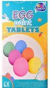 Barwniki do pisanek w tabletkach pisanki Wielkanocne 6 kolorów