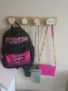 Zestaw torebek i plecak 