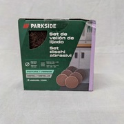 Zestaw włókniny do szlifowania, włóknina 6 sztuk Ø 115 mm Parkside