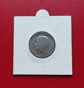 2 ZŁOTE GŁOWA KOBIETY 1934 rok - srebro AG nr 2
