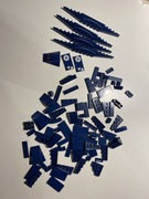 LEGO Dark Blue mix elementów, elementy Star Wars z naklejkami [86g]
