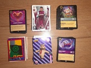 Zestaw 502 kart/naklejek Lorcana, Piłkarskie, Ninjago itp.