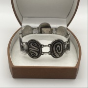 Piękna Bardzo Rzadka Bransoleta Rytosztuka Srebro 800 PR