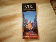 VIA City Map mapa Gdańska 2025 Przewodnik PL ENG DE Gdynia Sopot