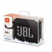 Oryginalny Głośnik przenośny JBL GO 3 czarny 4,2 W Hit