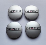Nowe Dekle dekielki na alu felgi srebrne Dezent 60 mm 57 mm  ZT2000P AEZ