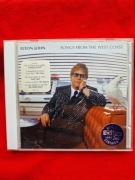 [CD]Elton John – Songs From The West Coast - 2001, kolekcj. naklejka - [VG]