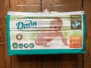 Pieluszki pieluchy Dada 3, 54 sztuki, 4-9 kg nowe