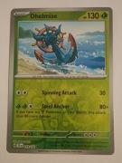 REVERSE HOLO Dhelmise 019/162 Karta POKEMON TCG Temporal Forces