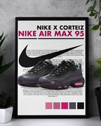 Plakat A3 Nike x Corteiz Air Max 95