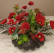 Kompozycja kwiatowa, kompozycja nagrobna