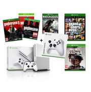 XBOX One S 1TB + 2 PADY + GTA5, COD i inne + GWAR.