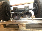 Silnik pradu stalegoPZSOb 24/85oraz most z napędem