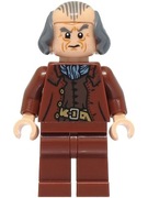 LEGO HARRY POTTER - MINIFIGURKA ARGUS FILCH (hp478) + MIOTŁA