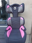 Fotelik Lionelo Lars 15-36 kg  bez isofixa różowy 