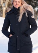 Kurtka zimowa płaszczyk parka granatowa SVEA Miss Lee Jacket XS S S/M