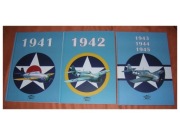 3 części camouflage & markings of USN, USMC, USCG) 1941-1942-1943/5