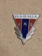Odznaka klubowa  Warmia Olsztyn