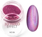 NEONAIL Pyłek 3D HOLO EFFECT RÓŻOWY do zdobień 2 g