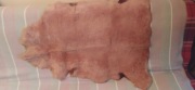 Skóry owcze wyprawione i farbowane