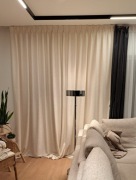 tkanina zasłony Tedi Rybicki ecru duże kupony