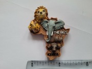 Magnes na lodówkę - 175g. KENIA Afryka MAPA