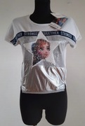 T-shirt Desigual dziewczynka biały