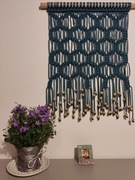 Makrama, ozdoba na ścianę, dekoracja 