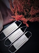 Maseczki bawełniane wielokrotnego użytku z gumką