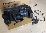 Kamera Panasonic AG-AC120EN + pudełko + filtr + 2 baterie + ładowarka