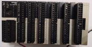 Sterownik PLC Mitsubishi Melsec FX2NC-16MR-T-DS + moduły wejść/wyjść+CClink