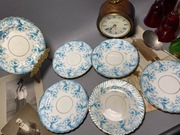 ROYAL ALBERT CROWN CHINA PORCELANOWE TALERZYKI DO CIAST #751