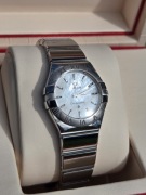 Omega Constellation 24mm z przepiękną tarczą perłową Full Set! Jak NOWA!