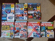 Czasopisma Komputer Świat i PC Format z lat 2018-2021 6 numerów