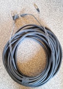 Kabel hybrydowy 230 + XLR 20 m do kolumn aktywnych