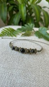 Bransoletka z kamieni naturalnych - turmaliny. 