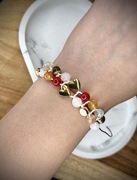 „Jesieniara” bransoletka pleciona CYTRYN