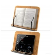 PODSTAWKA POD TABLET KSIĄŻKĘ PODPÓRKA STOJAK DO CZYTANIA BAMBUS
