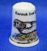 Naparstek Kolekcjonerski Porcelanowy Sanktuarium Fok Gweek 