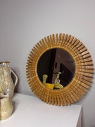 Lustro słońce retro prl 