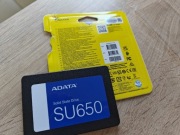 Dysk SSD AData SU650 1tb gwarancja niski przebieg 