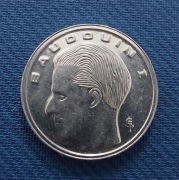 Moneta Belgia 1 frank 1988