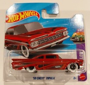 HOT WHEELS '59 CHEVY IMPALA 44/250 n522 LAYIN' LOW 2/5