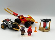 LEGO Ninjago 71789 Kai i Ras w pojedynku samochód-motocykl 